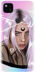 Husa din silicon compatibila cu Google Pixel 4a - model Fan Art Billie 