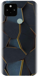 Husa din silicon compatibila cu Google Pixel 5 - model Abstract Draw 