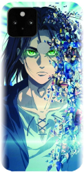 Husa din silicon compatibila cu Google Pixel 5 - model Anime Aot CSR 1300 