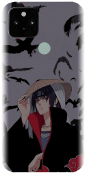 Husa din silicon compatibila cu Google Pixel 5 - model Anime Itachi Uchiha 