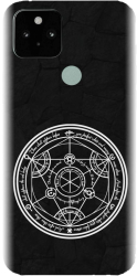 Husa din silicon compatibila cu Google Pixel 5 - model Anime Transmutation Circle 