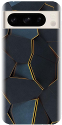 Husa din silicon compatibila cu Google Pixel 8 Pro - model Abstract Draw 