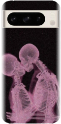 Husa din silicon compatibila cu Google Pixel 8 Pro - model X Ray 