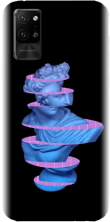 Husa din silicon compatibila cu Huawei Honor Play 4 - model Sculptura 