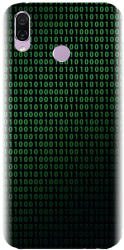 Husa din silicon compatibila cu Huawei Honor Play - model Binary Code 