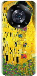 Husa din silicon compatibila cu Huawei Magic 4 Pro - model The Kiss 
