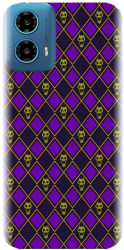 Husa din silicon compatibila cu Motorola Moto G34 5G - model Yoshikage Pattern 
