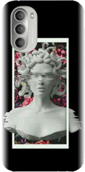 Husa din silicon compatibila cu Motorola Moto G52 / G82 - model Contemporary Art 2 