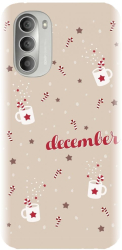 Husa din silicon compatibila cu Motorola Moto G52 / G82 - model Rudolph 