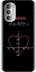Husa din silicon compatibila cu Motorola Moto G52 / G82 - model The Love Formula 