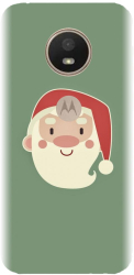Husa din silicon compatibila cu Motorola Moto G5s - model Cute Santa Claus 