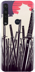 Husa din silicon compatibila cu Motorola Moto G8 Plus - model Ronin 