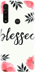 Husa din silicon compatibila cu Motorola Moto G8 Power Lite - model Blessed 