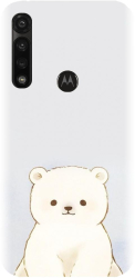 Husa din silicon compatibila cu Motorola Moto G8 Power - model Ursulet 