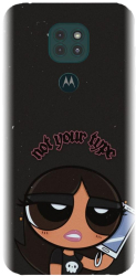 Husa din silicon compatibila cu Motorola Moto G9 Play - model Not Your Type 