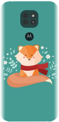 Husa din silicon compatibila cu Motorola Moto G9 Play - model Winter Fox 