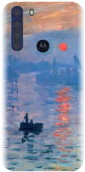 Husa din silicon compatibila cu Motorola One Fusion - model Impression 