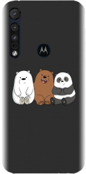 Husa din silicon compatibila cu Motorola One Macro - model Ursuleti 