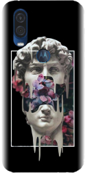 Husa din silicon compatibila cu Motorola One Vision / P40 - model Contemporary Art 1 
