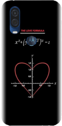Husa din silicon compatibila cu Motorola One Vision / P40 - model The Love Formula 