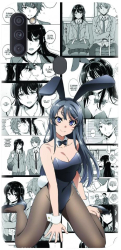 Husa din silicon compatibila cu Samsung Galaxy A11 - model Bunny Girl 