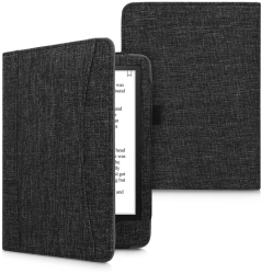 Husa kwmobile pentru Amazon Kindle Paperwhite 11 Textil Gri 59718.19 