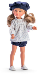Papusa Celia cu pantalonasi albastri 30 cm 