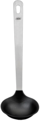 Polonic Ibili otel inoxidabil/nailon 30 cm argintiu/negru 