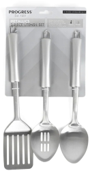 Set ustensile bucatarie PROGRESS Metallic 3 piese 