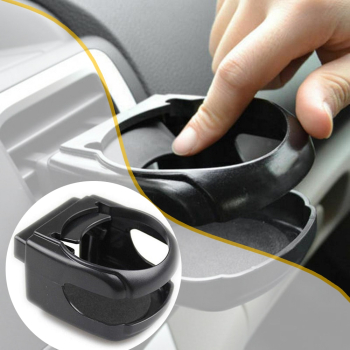 Suport Auto Universal Pentru Pahare Montaj In Grila De Ventilatie Culoare Neagra Dh-03 