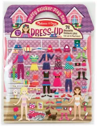 Abtibilduri pufoase imbracaminte melissa and doug 