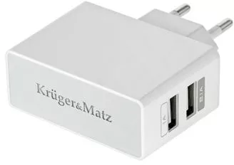Alimentator retea dual USB 2.1A Kruger&Matz