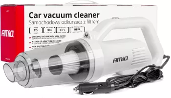 Aspirator Auto PREMIUM fara sac cu filtru HEPA alimentare 12V putere 60W vacuum 5kPa 