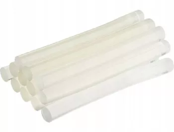 Baton silicon pentru pistol lipit transparent 12 buc 8x50 mm Condor  