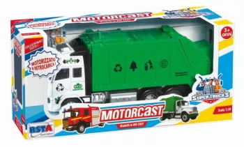 Camion pompieri/deseuri Diecast 1 38 
