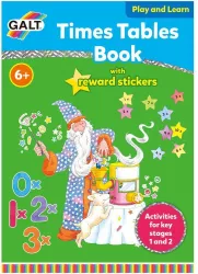 Carte cu activitati si abtibilduri - Tabla inmultirii 