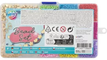 Cutie cu margele 10x17 cm 9 culori Grafix GR240022 