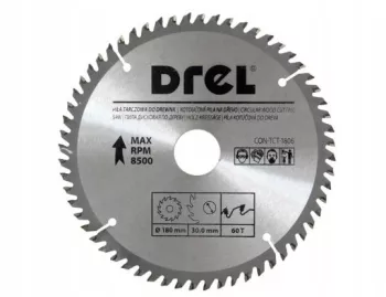 Disc circular vidia 60 dinti 180 mm   Drel 