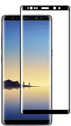 Folie Sticla Curbata Samsung Galaxy Note 8 Full Face V2 Negru 