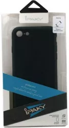Husa Apple iPhone 8 IPAKY Carbon Fiber Negru