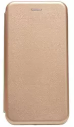 Husa de protectie Flippy compatibila cu Apple iPhone XS Max Magnet Book Case Auriu 
