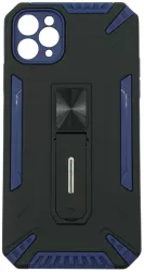 Husa de protectie Flippy pentru Apple iPhone 12 Mini Defender Model 4 cu suport Albastru inchis 