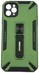 Husa de protectie Flippy pentru Apple iPhone XR Defender Sergeant Brave cu suport Verde deschis 