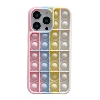 Husa de protectie Flippy Pop It compatibila cu Apple iPhone 13 Pro Model 5 Multicolor 