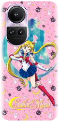 Husa din silicon compatibila cu Oppo Reno 10 - model Sailor Moon 