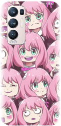 Husa din silicon compatibila cu Oppo Reno 5 PRO PLUS - model Anime Anya 