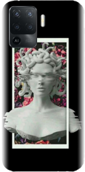 Husa din silicon compatibila cu Oppo Reno 5F - model Contemporary Art 2 