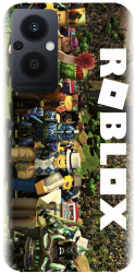 Husa din silicon compatibila cu Oppo Reno 7 Lite 5G / 8 Lite 5g - model Roblox 