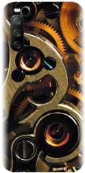 Husa din silicon compatibila cu Sony Xperia 10 III - model Clock Mechanism 