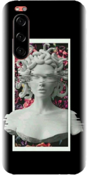 Husa din silicon compatibila cu Sony Xperia 5 - model Contemporary Art 2 